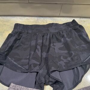 Sold!!   pair of Lulu size 4 women’s running shorts 2.5 inch….sold!!